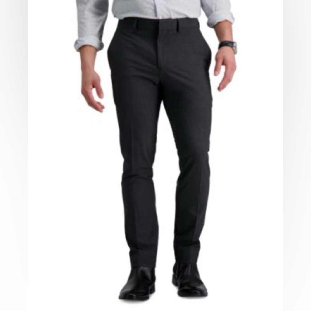 Kenneth Cole Reaction Men's Gabardine Skinny/Slim Fit Dress Pants NWT 30W
